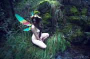 A Friend Took This Pic Of Me - A Sexy Forest Fairy! (Xpost /R/Sexybutnotporn)