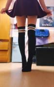 Pretty Skirts And Tall Socks Always Make Me Feel Extra Cute, Can You Guess What's ...
