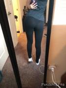 [Oc] Think Anyone Will See My Thong Through These Leggings...?