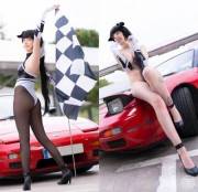I'm Cheering For You, Commander! :) Do You Prefer Pantyhose On Or Off? Race Queen ...