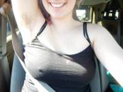 [F]Reein' My Titties On The Freeway!