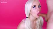 “Vivian_Rose” Ahegao Blowjob With Cum In Mouth