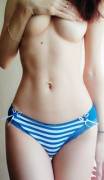 [Selling] Buy My Cute Blue And White Panties And Get Another Panties As A Gift &Amp;Amp;Lt;3 ...