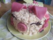 I Made This Cake For My Grandma's Birthday, I Think Its Soooo Cute! ^^