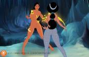 Jasmine Vs Pocahontas (Elemental Fight)