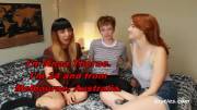 Natie &Amp;Amp;Amp; Margo Invite Anna Over For A Threesome