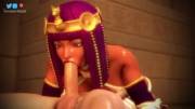 Menat Fellatio [Street Fighter V](Bouquetman)