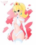 Princess Peach (Doodledeli) [Super Mario Bros.]