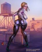 Spider-Gwen's Skin Tight Suit (Kinkyjimmy) [Spider-Man/Marvel Comics]