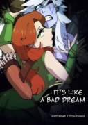 &Amp;Quot;It's Like A Bad Dream&Amp;Quot; Windranger X Drow Ranger Comic By Riko