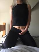 An All-Black Striptease For Anyone Who's Wanted To See Me In Leggings ;) (X-Post ...