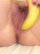 [F] I Wasn't Hungry So I Found Another Use For My Banana :)