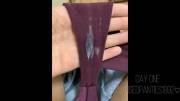 Gusset Timeline Video From This Victoria Secret Thong I Creamed Up Real Good Over ...