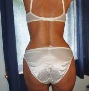 Old Pic Of Me In White Second Skin Panties