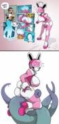 Bunbot Go! &Amp;Amp;Amp; Tentacles [M Human -&Amp;Amp;Gt; F Bunny Rabbit Robot/Bot; ...