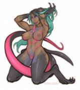 Sultry Scales And Lustful Looks (F Elf -&Amp;Amp;Gt; F Salazzle Mid-Tf)[Pokemon] ...