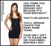 Don't Be Ridiculous On Your Birthday