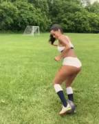 Brittany Renner With Soccer Skills