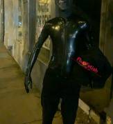 Wore [M]Y Latex Catsuit In Public For The First Time For A Few Halloween Parties ...