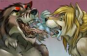 &Amp;Quot;Sharing A Snack&Amp;Quot; [Furry][Oral][Soft][Mf/M]