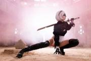 My 2B Self-Destruct Cosplay In An Abandoned Church, With Smokebombs! [Nier: Automata] ...