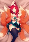 Academy Ahri By Ricegnat