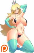 Rosalina Shows Off Her New Swimsuit (Maniacpaint)[Princess Rosalina, Super Mario ...