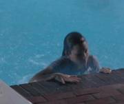 Soaking Wet Jessica Biel Leaves The Swimming Pool In A Hurry In &Amp;Quot;Summer ...