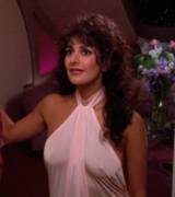 Marina Sirtis As Counselor Deanna Troi On The Television Series Star Trek: The Next ...