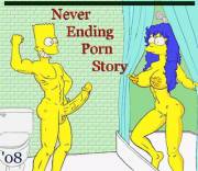 The Simpsons: Never Ending Porn Story By The Fear [M/S, F/D, B,S, Full Color, Anal, ...