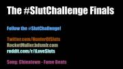 Slut Challenge: Final Round: Get Fingered, Suck Cock, And Get Fucked While On The ...