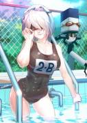 2B At The Pool