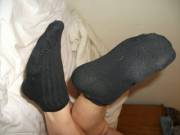 [Selling] My Stinky Dirty Black Softball And Volleyball Game Socks! &Amp;#3616 Shipped! ...