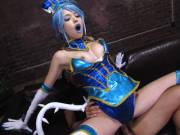 [Tiger&Amp;Amp;Amp;Bunny] Blue Rose (Tiffany Fox) Riding Reverse Cowgirl
