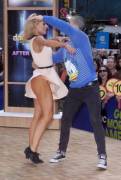 Mark Ballas And Katherine Jenkins, Dancing With The Stars Finalists, Visit Good Morning ...