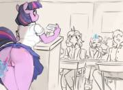 Being A Unicorn Does Lead To Some Fun Pranks. Feat. Twilight Sparkle [Anthro] (Artist: ...
