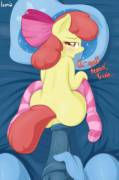 Apple Bloom Is Tired Of Trixie's Teasing [Animated, Anthro, Futa, Foalcon] (Artist:lamia, ...
