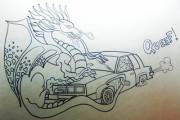 Weeks Ago, I Made A Promise To Draw A Dragon Fucking A Car. Today, That Promise Is ...