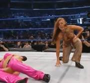 Something A Little Different: Wwe's Former Diva Dawn Marie Performing Through A Wardrobe ...