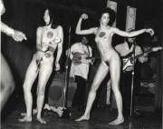 Naked Girls Dancing With A Rock Band During A Body Festival, Organized By Artist ...