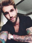 He Has The Hair, The Eyes, The Beard And The Tatts!