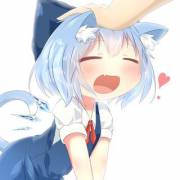 Cirno Loves The Pat On The Head