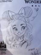 Whitney Pollet Drew Me At Disney World. &Amp;Amp;Lt;3