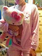 In Footie Pjs, Diapered, With My Paci And Stuffie... Feeling Extra Small Today &Amp;Amp;Lt;3