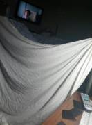 My Little One Made A Fort So She Could Be Comfy Watching Sherlock While I Do Some ...