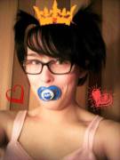 Piggie Tails And My New Favorite Paci &Amp;Amp;Lt;3
