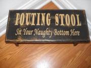 Daddy And I Don't Really Do Timeouts, But I Saw This Stool On Pinterest And I Want ...