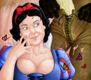 Snow White, Having Just Gotten A Facial From The Huntsman (Candle)