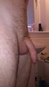 Showing Off My Long Foreskin, Forward And Pulled Back!