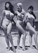 Marie Devereaux (Left), Pamela Green (Center( And Lorainne Burnette (Left): 1960S ...